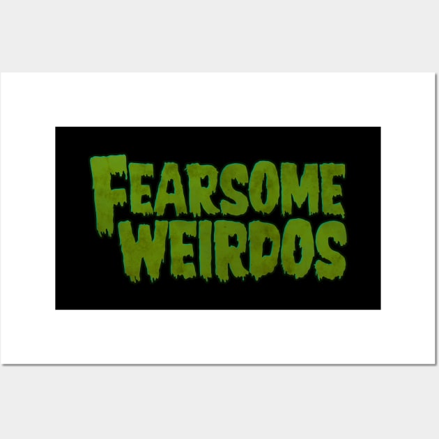 Fearsome Weirdos Wall Art by zerostreet